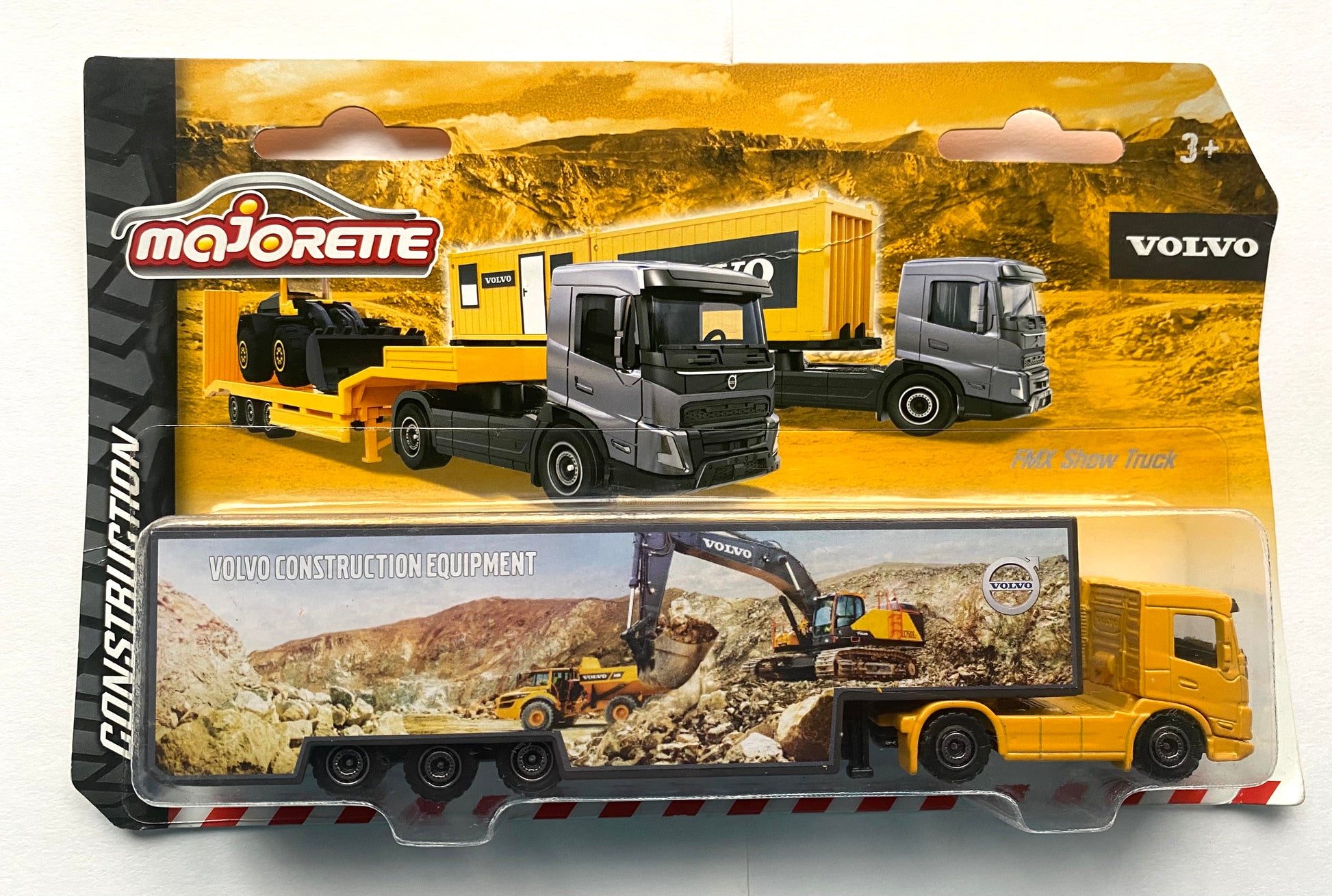 Majorette Construction Scale 1:64 - VOLVO FMX Show Truck