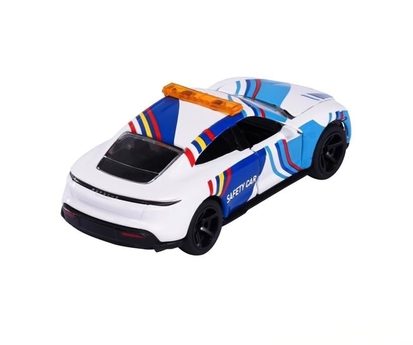 Majorette Porsche Deluxe Scale 1:64 - Porsche Taycan Turbo S - Safety car