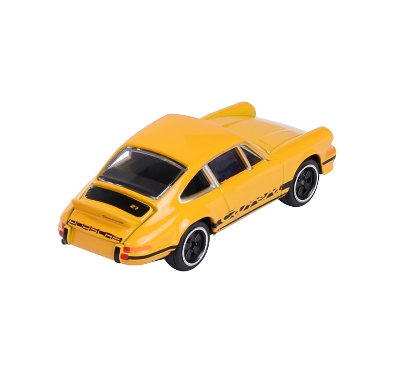 Majorette Porsche Premium Car Scale 1:64 - Porsche 911 Carrera RS 2.7 - Yellow