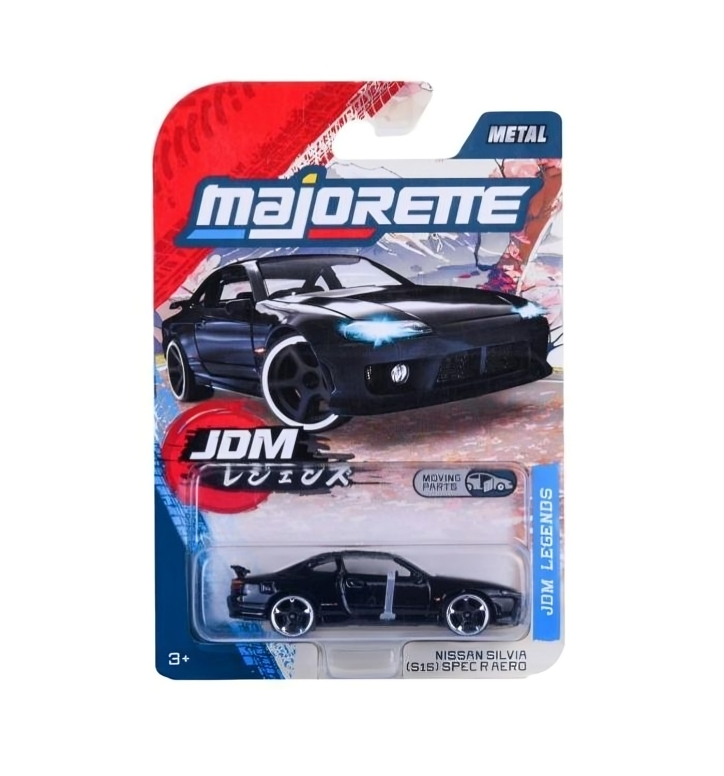 Majorette JDM Legends Premium Scale 1:64 - Nissan Silvia (S15) Spec-R Aero