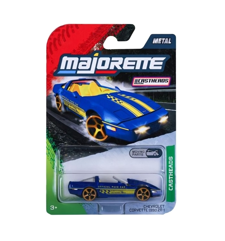 Majorette Castheads Premium - Chevrolet Corvette 1990 ZR-1