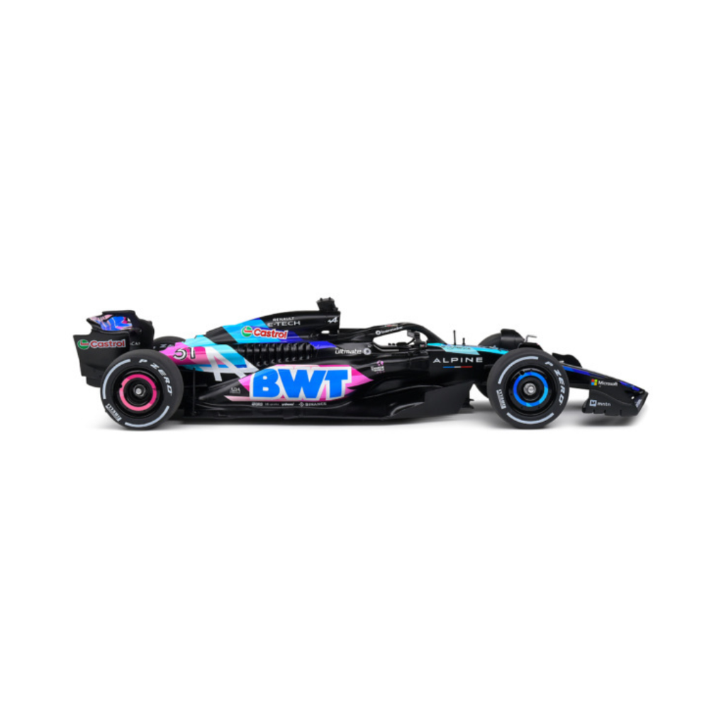 SOLIDO Scale 1:18 - Alpine A524 Presentation E.OCON 2024 Blue