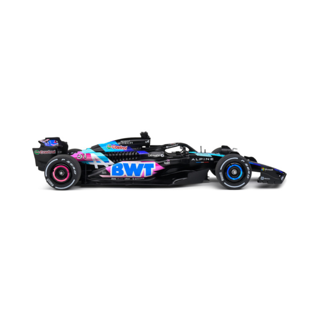 SOLIDO Scale 1:18 - Alpine A524 Presentation E.OCON 2024 Blue
