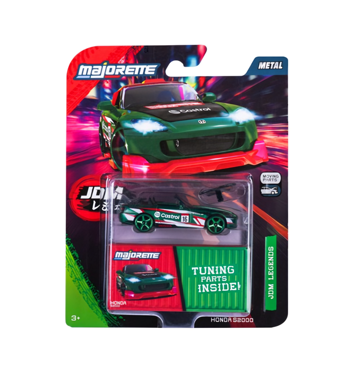 Majorette JDM Legends Deluxe Scale 1:64 - Honda S2000