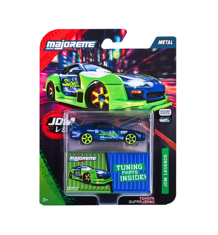 Majorette JDM Legends Deluxe Scale 1:64 - Toyota Supra JZA80