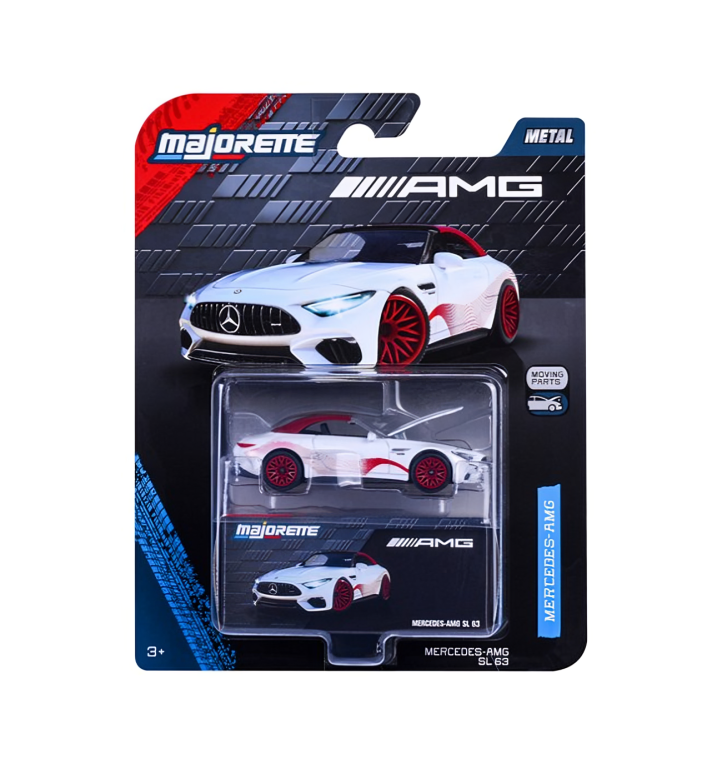 Majorette Mercedes-AMG Deluxe Car Scale 1:64 - Mercedes-AMG SL 63