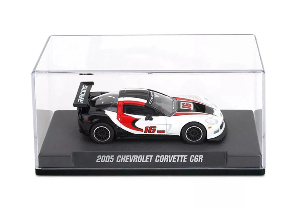 Majorette Diecast Collection Scale 1:64 - 2005 Chevrolet Corvette C6R - White