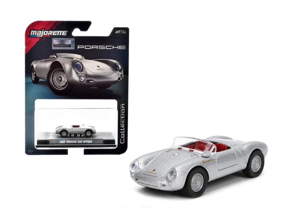 Majorette Diecast  Collection Scale 1:64 - 1955 Porsche 550 Spyder