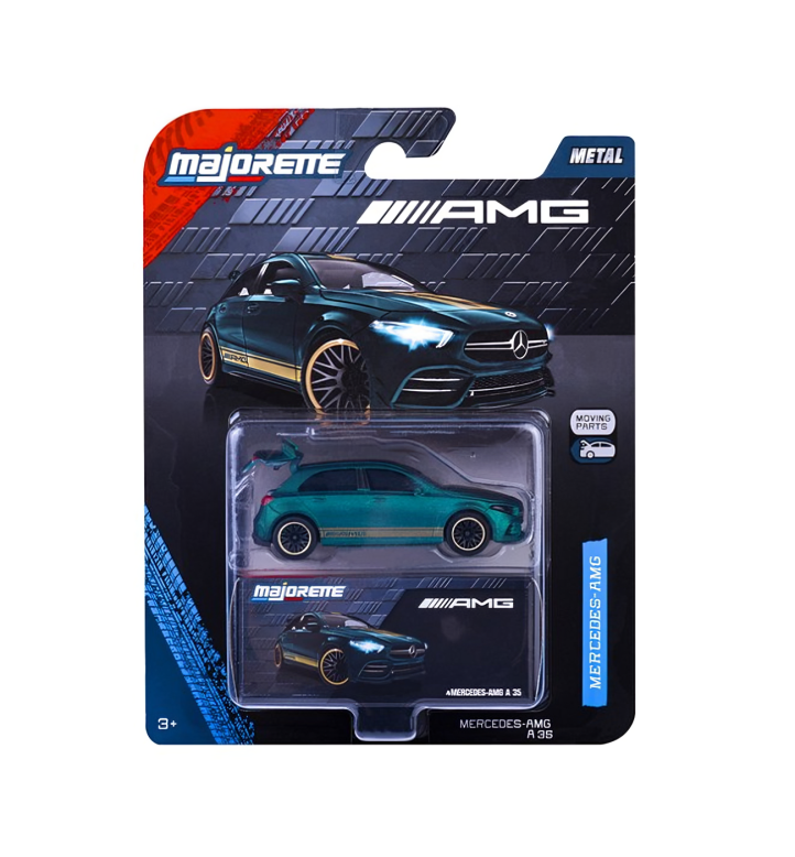Majorette Mercedes-AMG Deluxe Car Scale 1:64 - Mercedes-AMG A 35