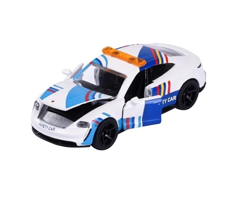 Majorette Porsche Deluxe Scale 1:64 - Porsche Taycan Turbo S - Safety car
