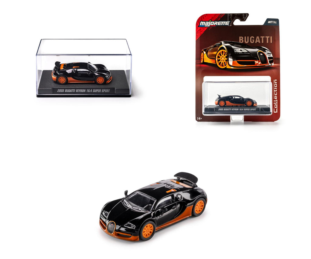 Majorette Wave 3 - Metal Collection Scale 1:64 - 2005 Bugatti Veyron 16.4 Super Sport