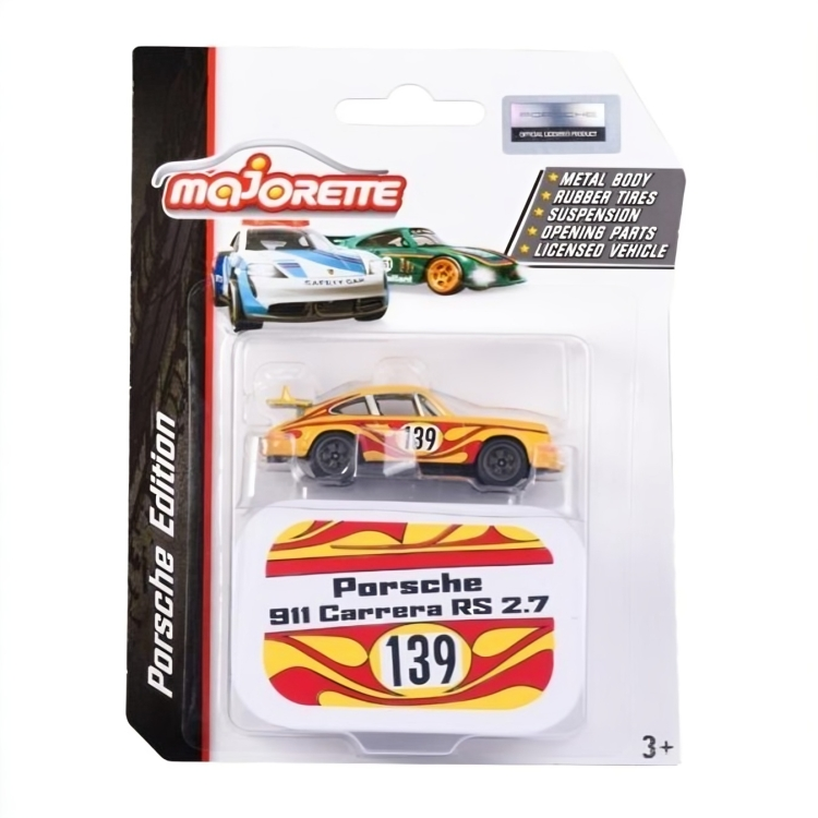 Majorette Porsche Deluxe Scale 1:64 - Porsche 911 Carrera RS 2.7