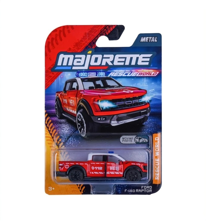 Majorette Rescue World Premium - Ford F-150 Raptor