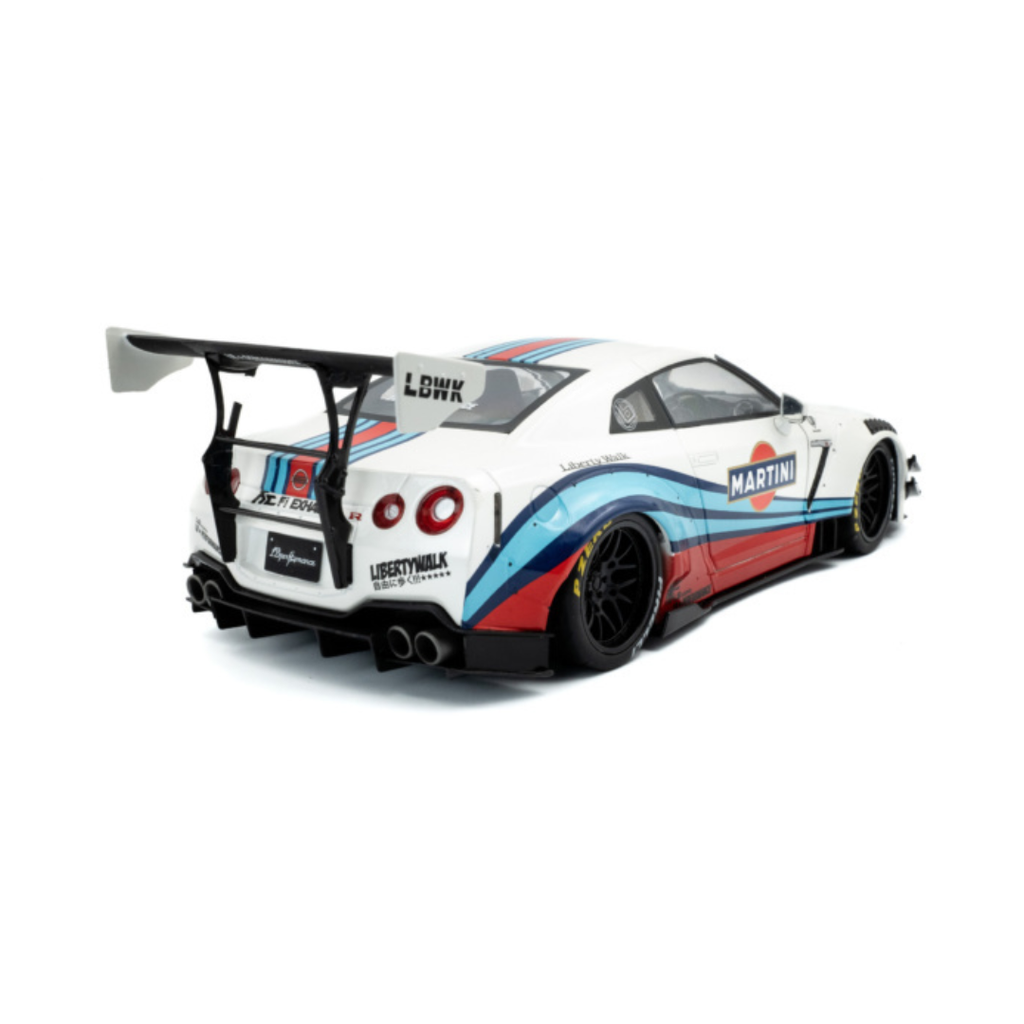 SOLIDO Scale 1:18 - 2024 Nissan GT-R (R35) with Liberty Walk Body Kit 2.0