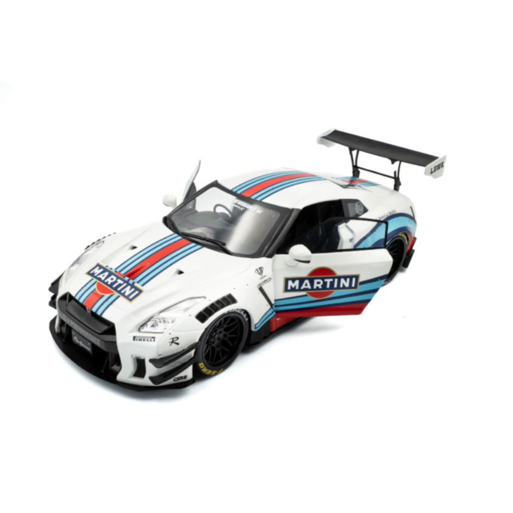 SOLIDO Scale 1:18 - 2024 Nissan GT-R (R35) with Liberty Walk Body Kit 2.0