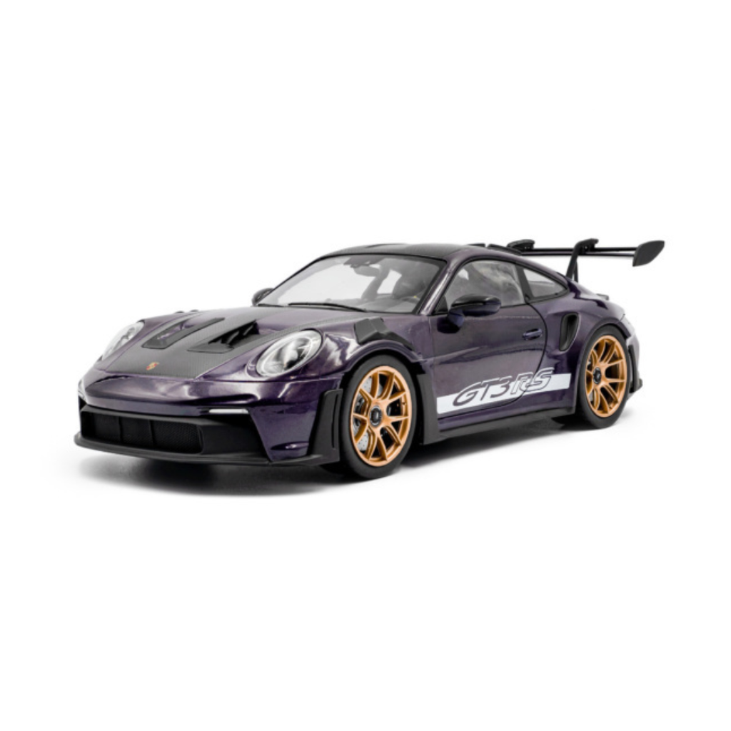 SOLIDO Scale 1:18 - 2024 Porsche 911 GT3 RS Weissach Package Viola Purple Metallic