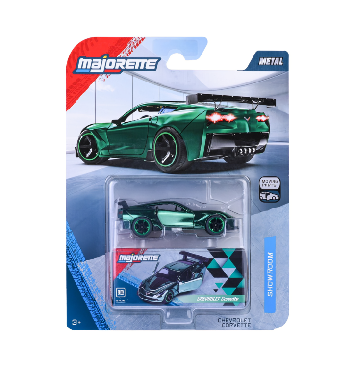 Majorette Showroom Deluxe Car Scale 1:64 - Chevrolet Corvette