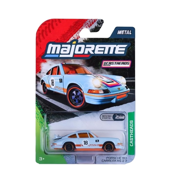 Majorette Castheads Premium Scale 1:64 - Porsche 911 Carrera RS 2.7
