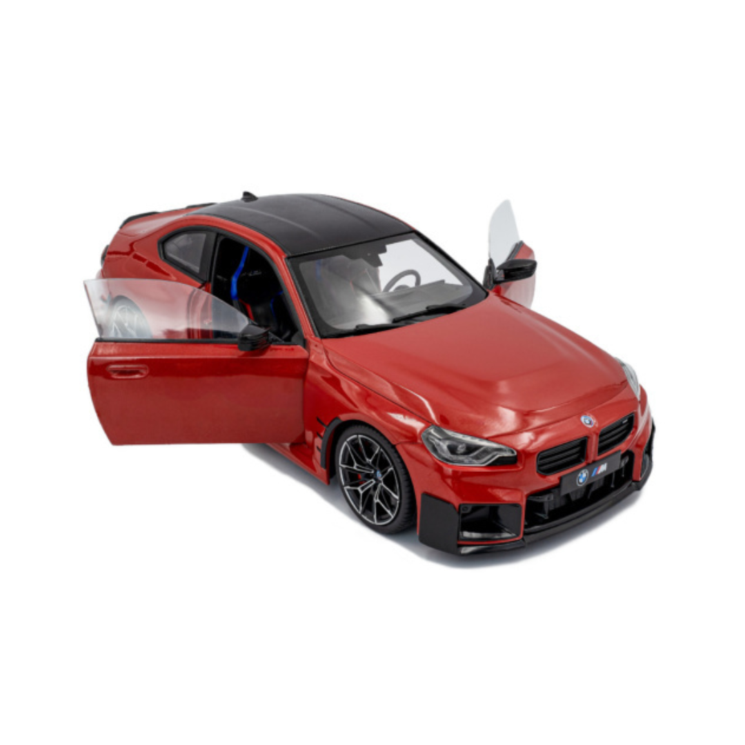 SOLIDO Scale 1:18 - 2024 BMW M2 Performance Parts Toronto Red Metallic