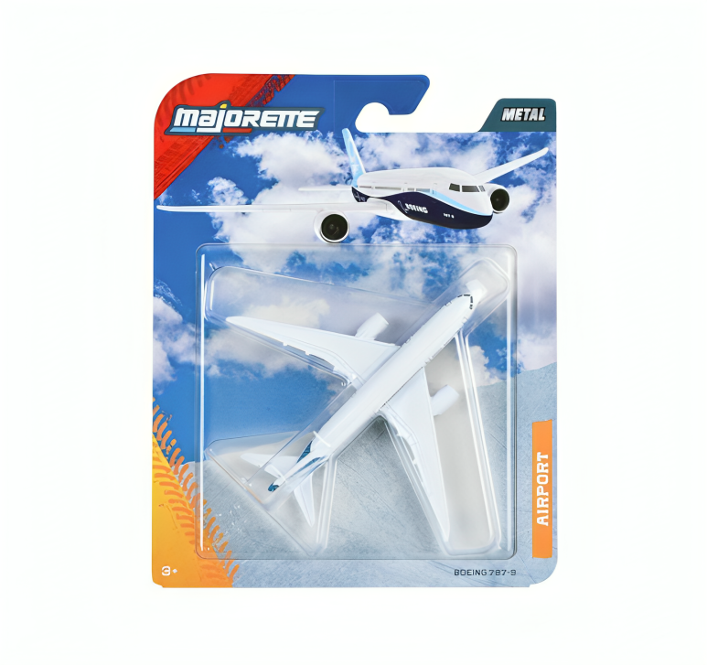 Majorette Airplane Assortment Scale 1:64 - Boeing 787-9