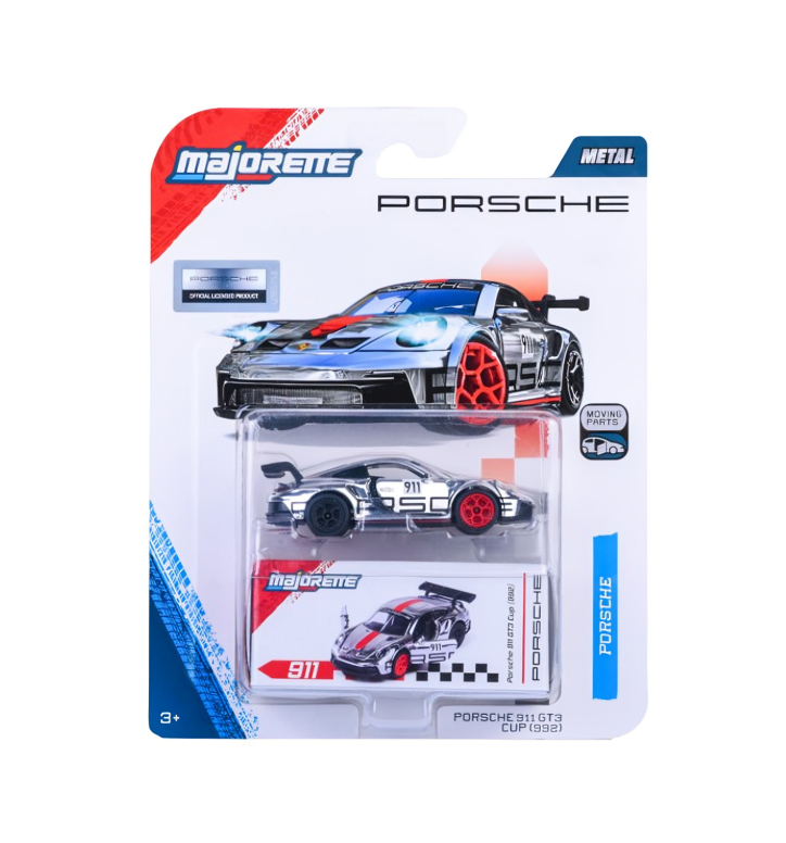 Majorette Porsche Deluxe Scale 1:64 - Porsche 911 GT3 Cup (992)