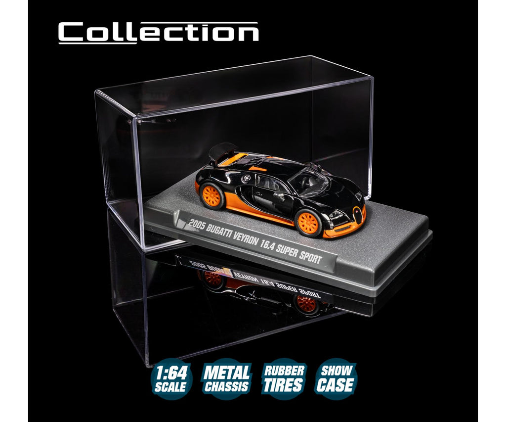 Majorette Wave 3 - Metal Collection Scale 1:64 - 2005 Bugatti Veyron 16.4 Super Sport