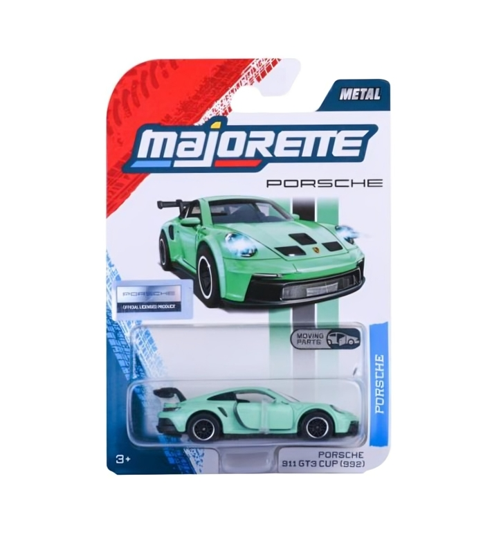 Majorette Porsche Premium Car Scale 1:64 - Porsche 911 GT3 Cup (992)