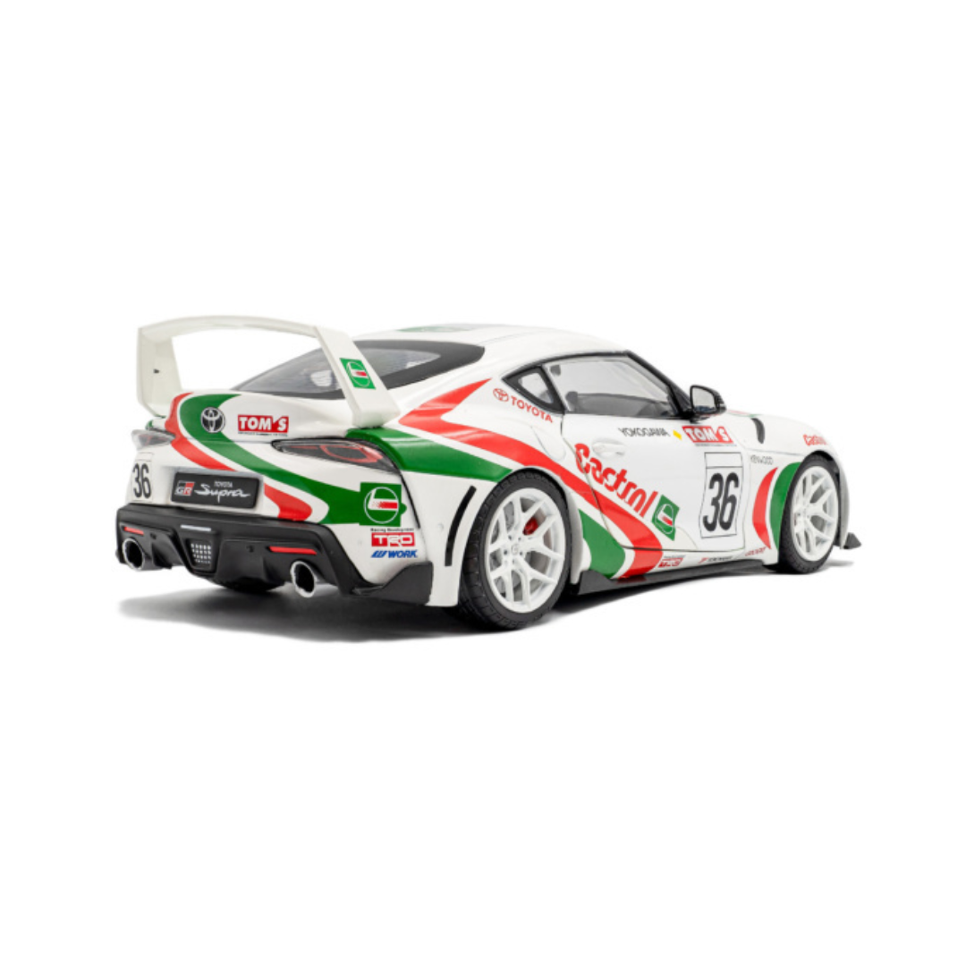 SOLIDO Scale 1:18 - 2024 Toyota GR Supra Toyota Racing Tribute White