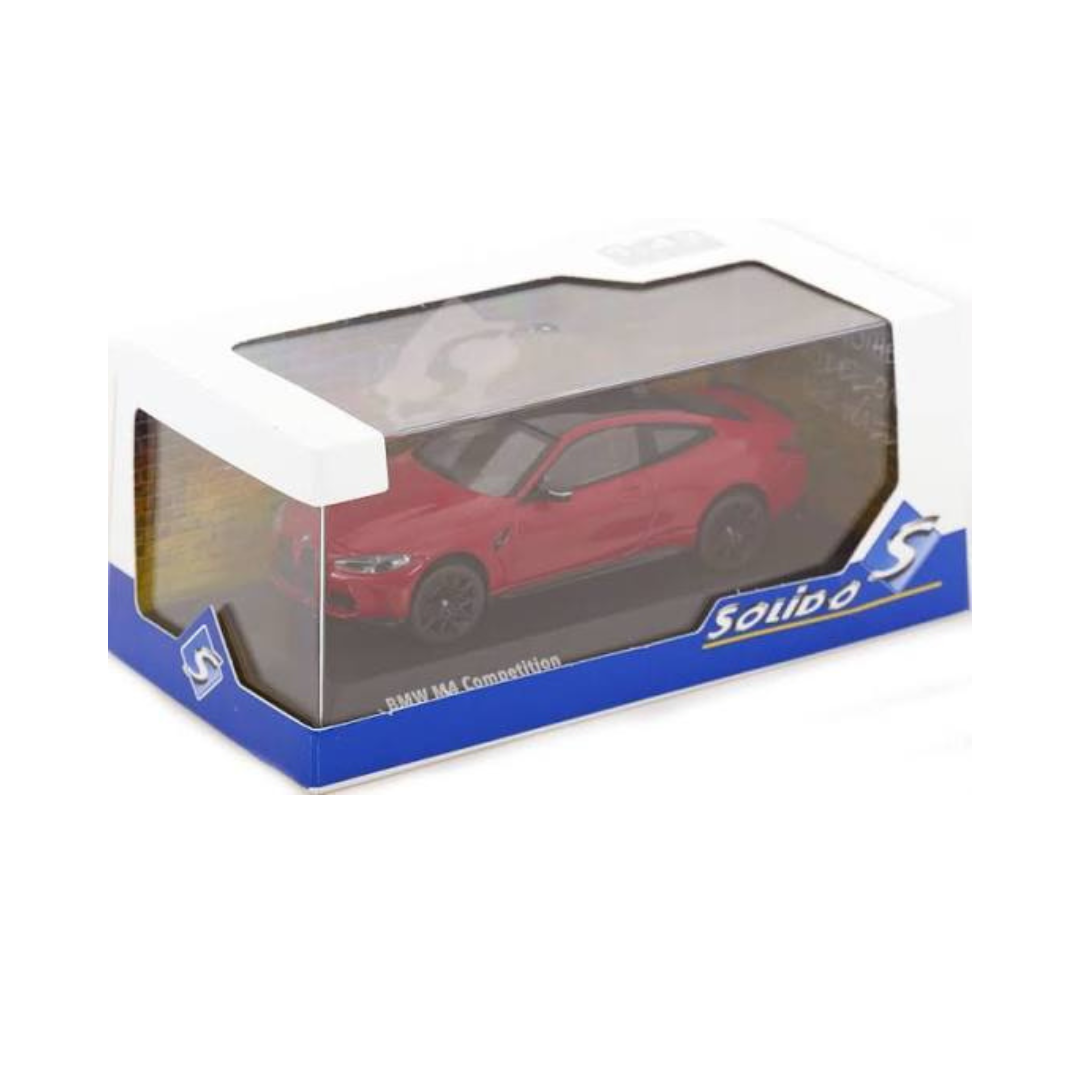 SOLIDO Scale 1:43 - BMW M4 Competition IMOLA RED 2023