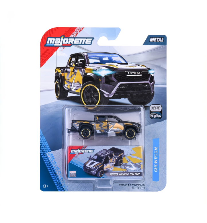Majorette Showroom Deluxe Car Scale 1:64 - Toyota Tacoma TRD Pro