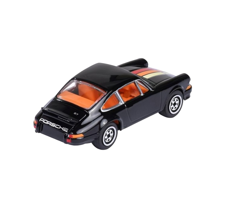 Majorette Porsche Premium Car Scale 1:64 - Porsche 911 Carrera RS 2.7- Black