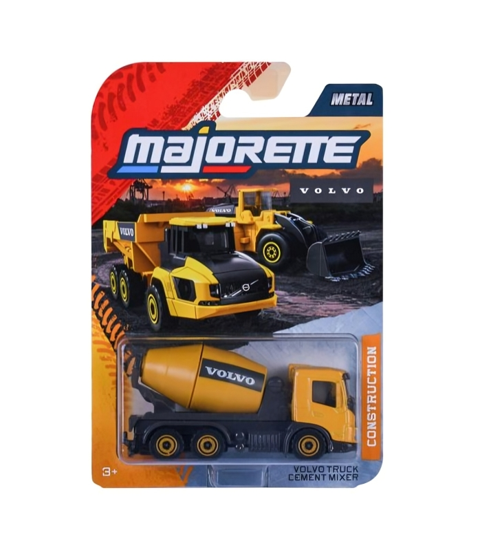 Majorette Volvo Construction Premium Scale 1:64 - Volvo Truck Cement Mixer