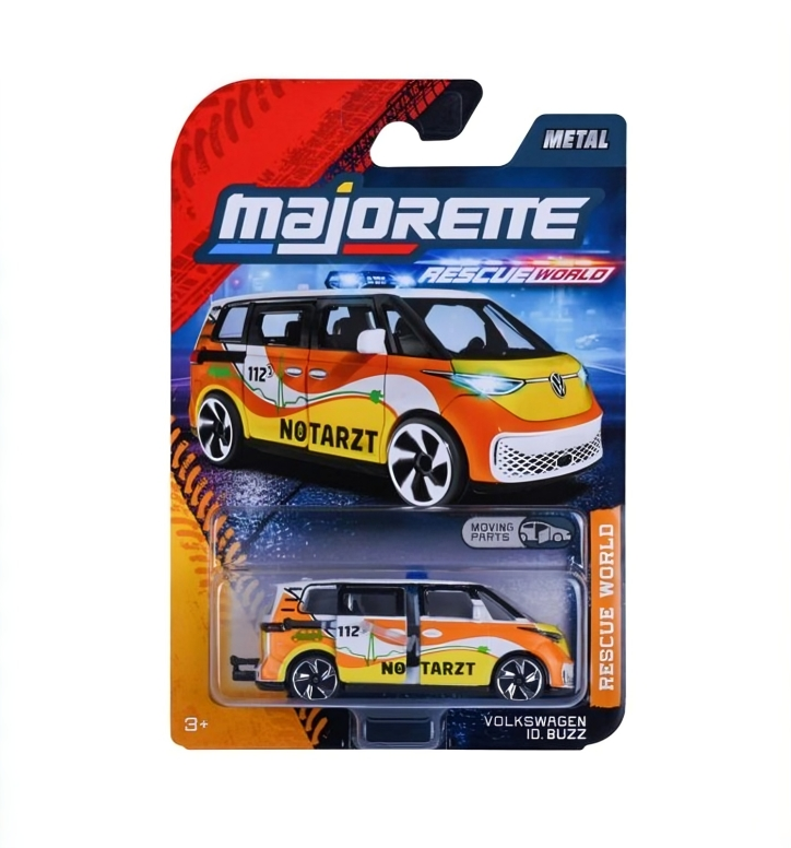 Majorette Rescue World Premium - Volkswagen 1D. Buzz