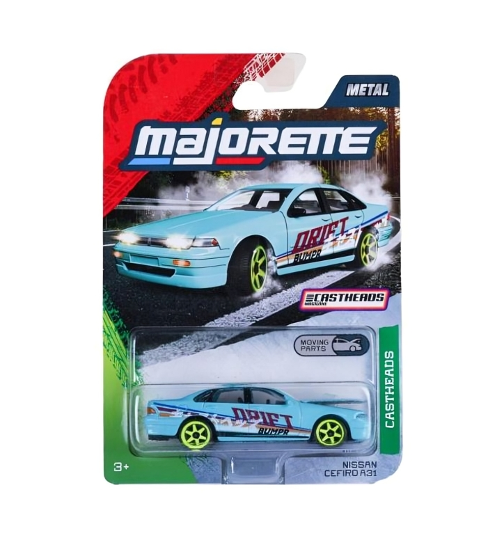 Majorette Castheads Premium Scale 1:64 - Nissan Cefiro A31
