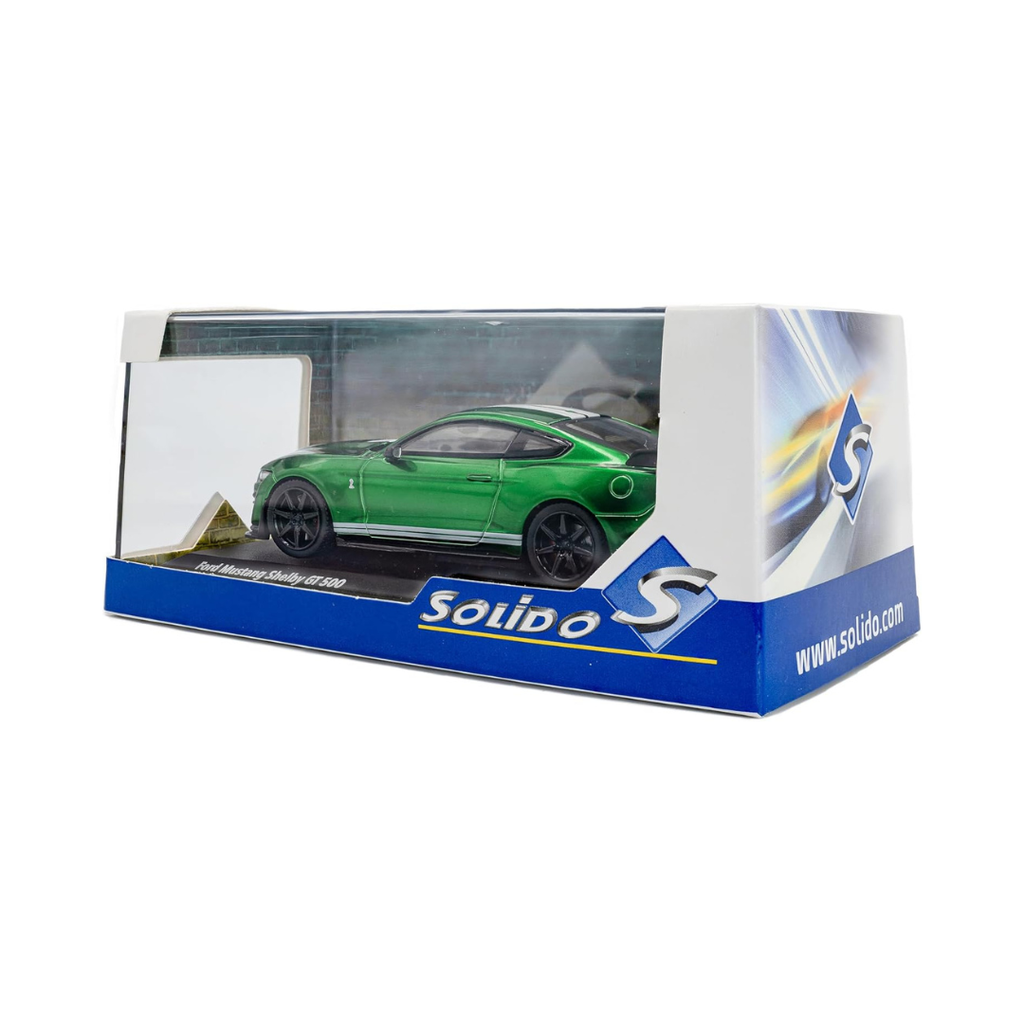SOLIDO Scale 1:43 - Shelby Mustang GT500 Eruption Green Metallic 2020