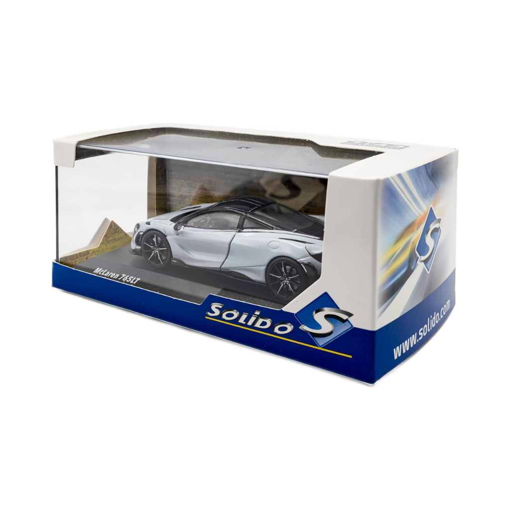 SOLIDO Scale 1:43 -McLaren 765 LT Ceramic Grey 2020
