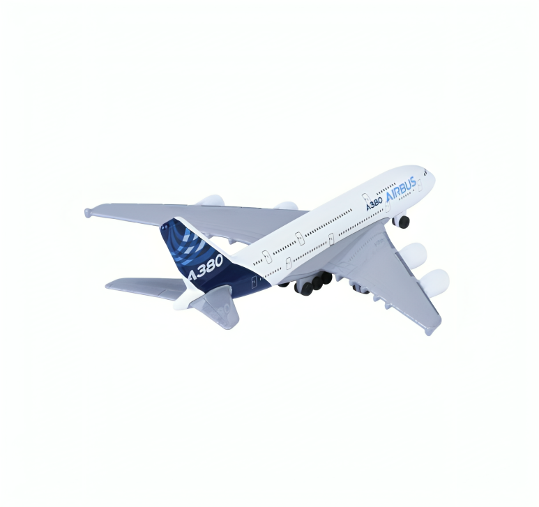 Majorette Airplane Assortment Scale 1:64 - Airbus A380-800