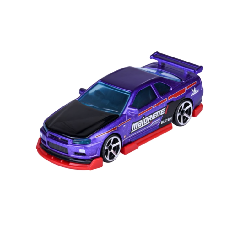 Majorette JDM Legends Deluxe Scale 1:64 - Nissan Skyline GT-R (R34)