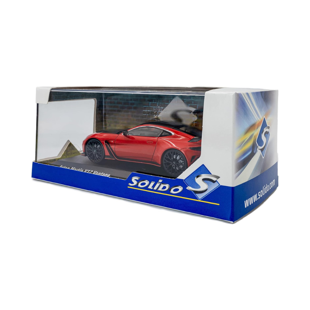 SOLIDO Scale 1:43 -Aston Martin Vantage V12 Scorpus Red 2023