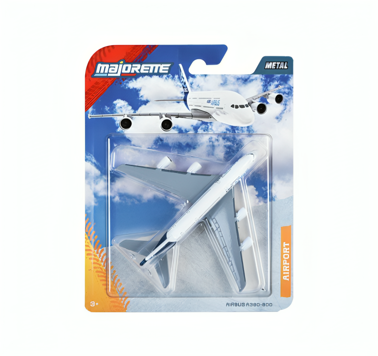 Majorette Airplane Assortment Scale 1:64 - Airbus A380-800