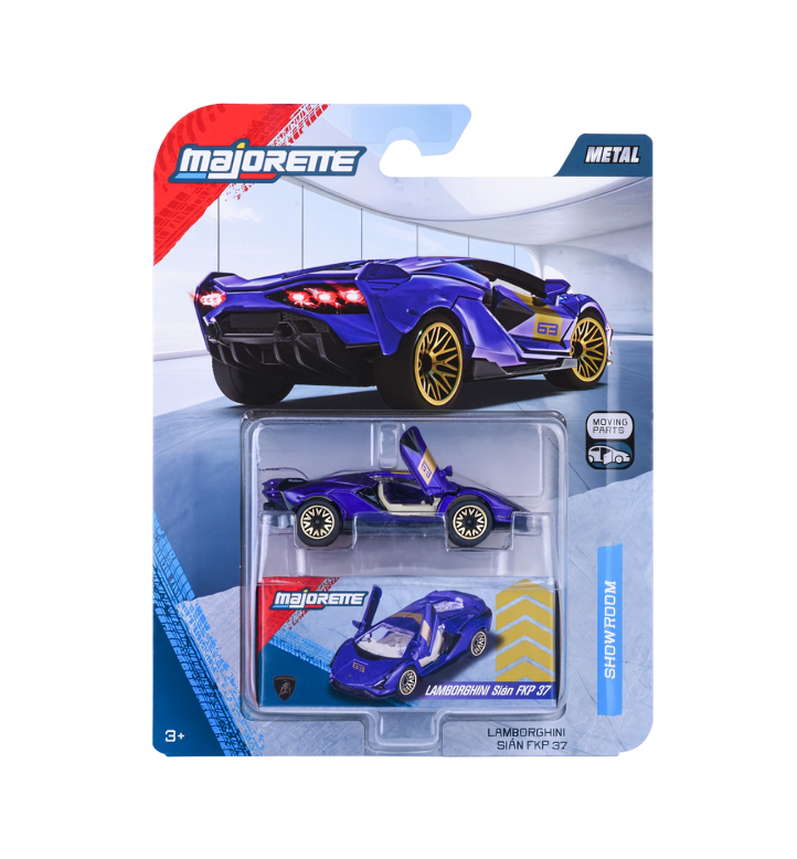 Majorette Showroom Deluxe Car Scale 1:64 - Lamborghini Sian FKP 37