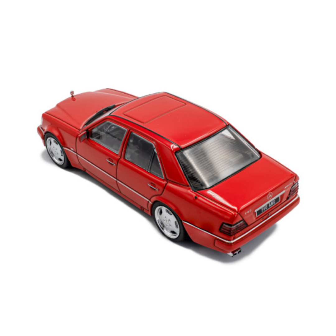 SOLIDO Scale 1:43 - Mercedes-Benz (W124) E60 AMG Signal Red 1994