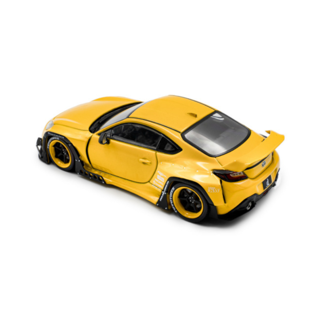 SOLIDO Scale 1:43 - Pandem Toyota GR86 Yellow 2022