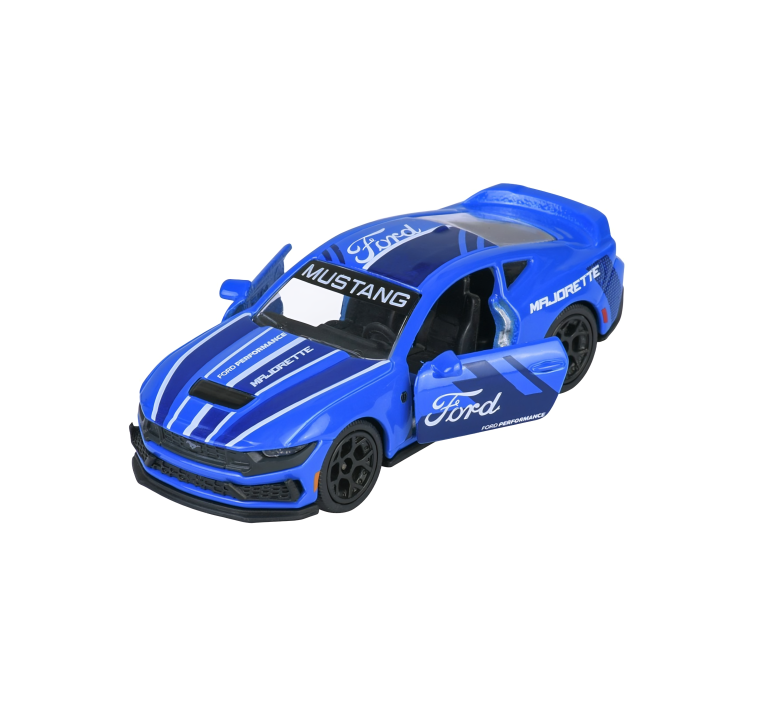 Majorette Showroom Deluxe Car Scale 1:64 - Ford Mustang Dark Horse