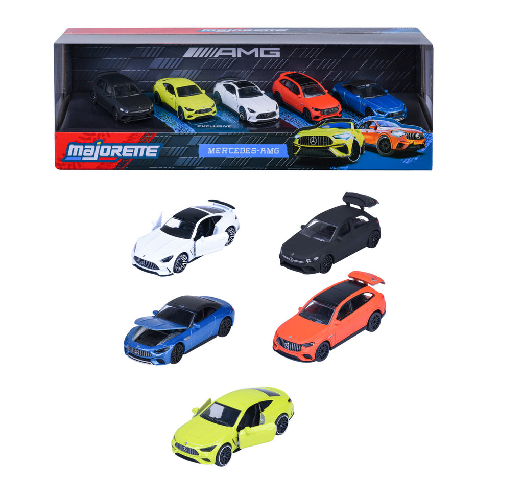 Majorette Mercedes-AMG 5 Pieces Giftpack - Scale 1:64