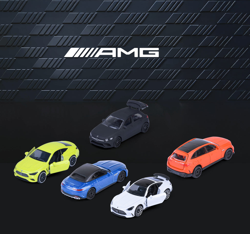 Majorette Mercedes-AMG 5 Pieces Giftpack - Scale 1:64