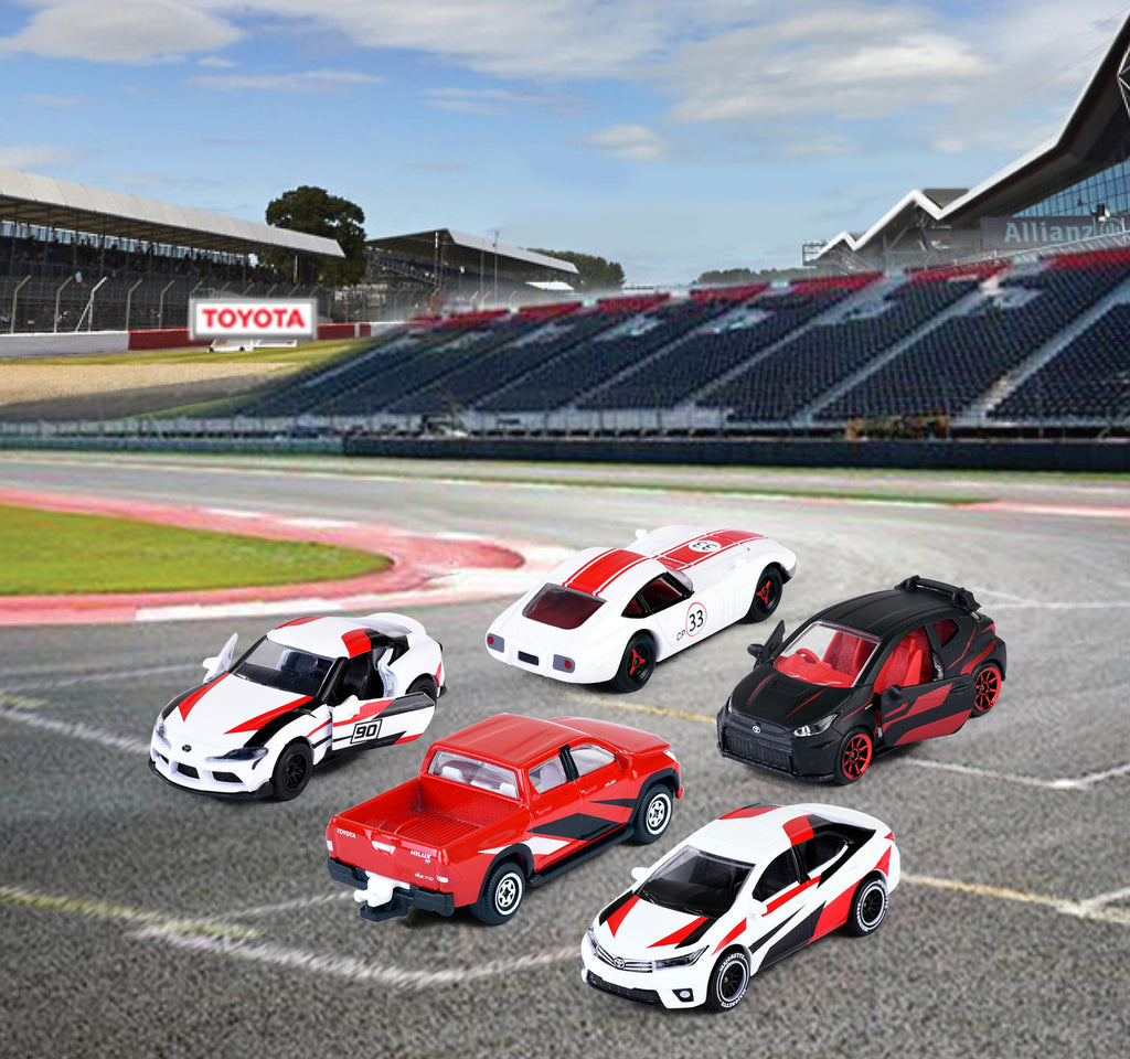 Majorette Toyata/Japan Racing 5 Pieces Giftpack - Scale 1:64