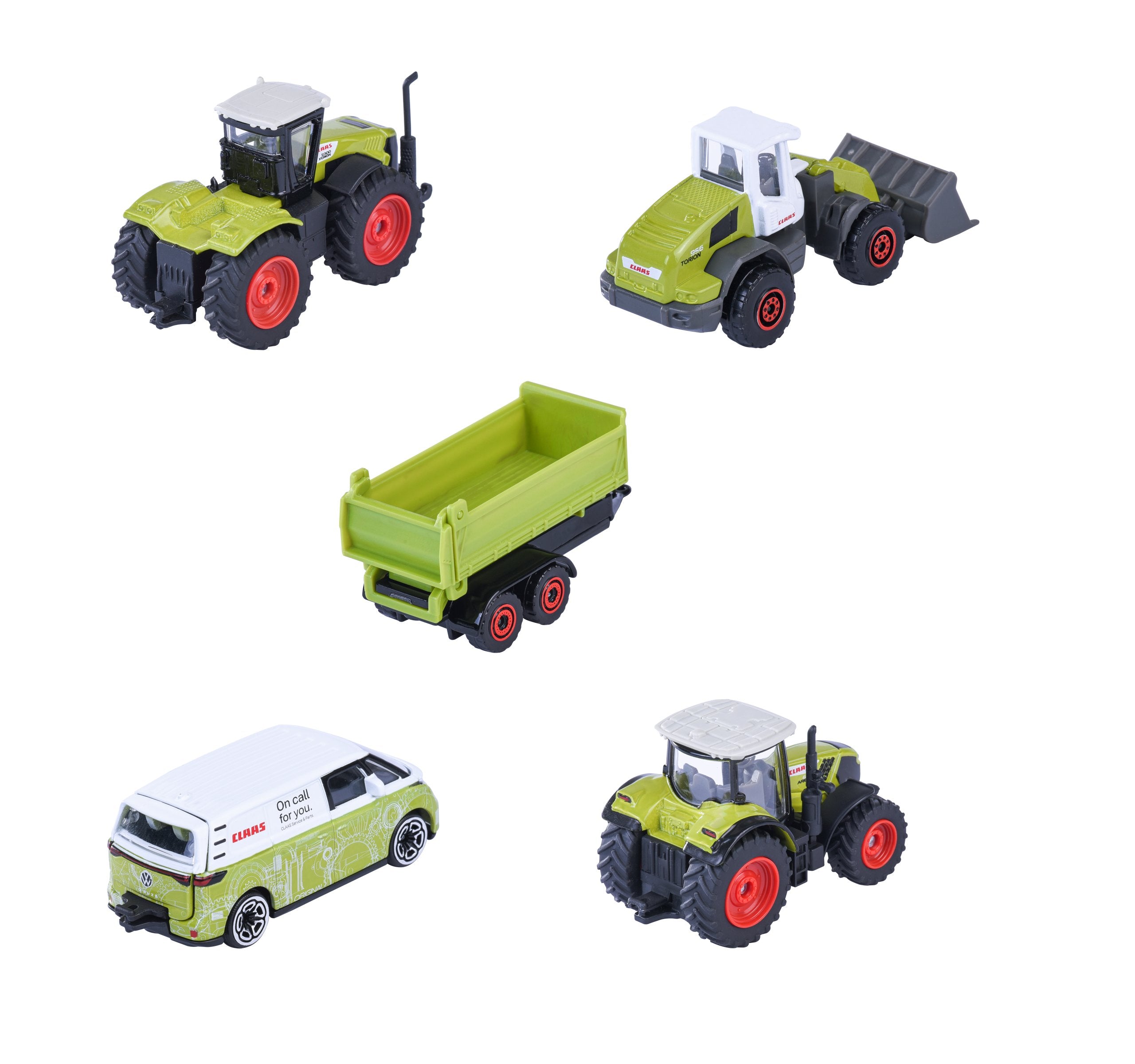Majorette Claas Farm 5 Pieces Giftpack - Scale 1:64