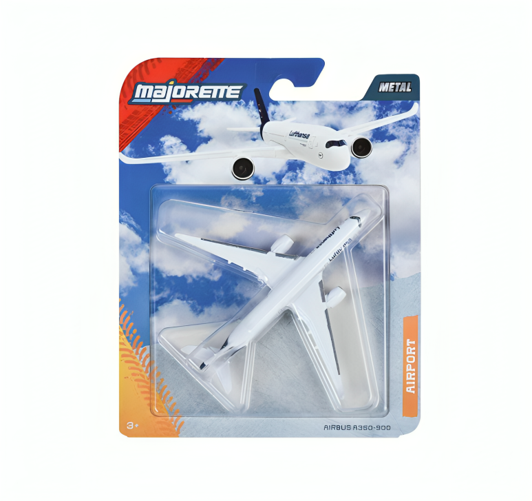 Majorette Airplane Assortment Scale 1:64 - Airbus A350-900