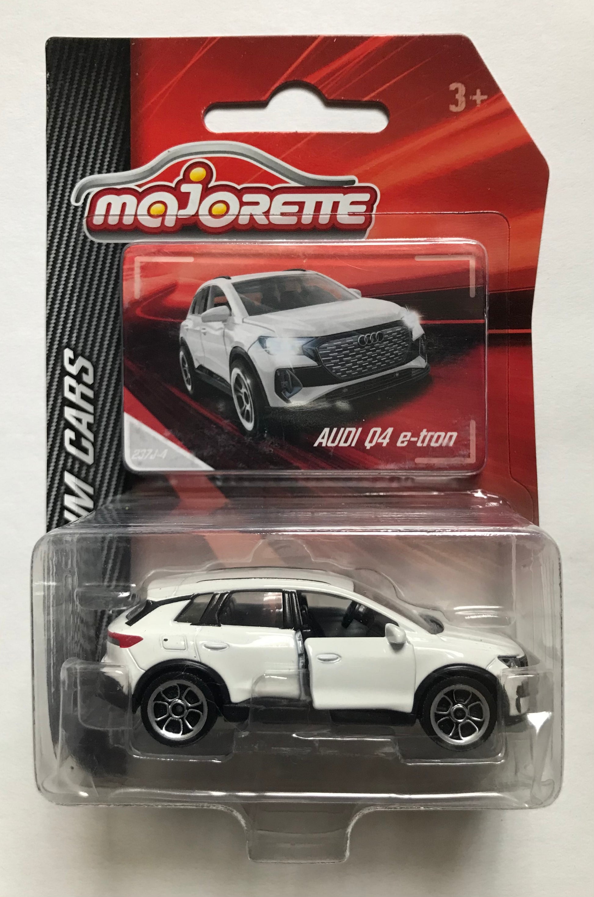 Majorette Premium Scale 1:64 - AUDI Q4 e-tron - White